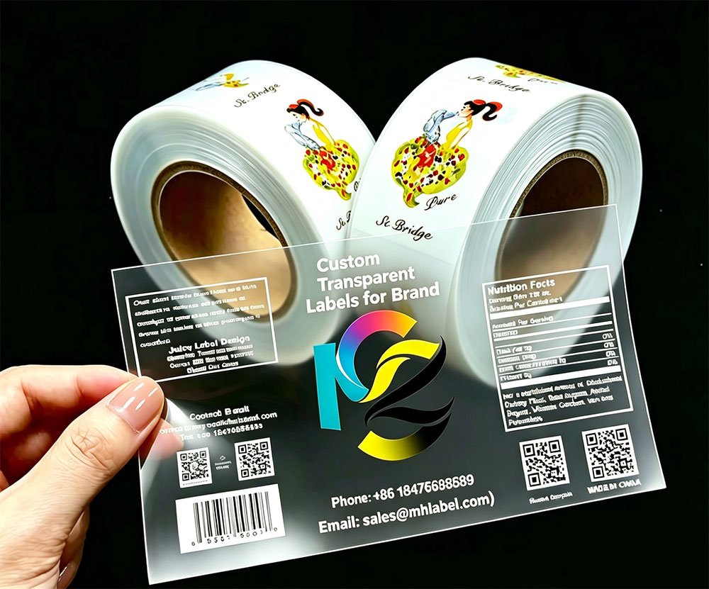 Custom Transparent Labels