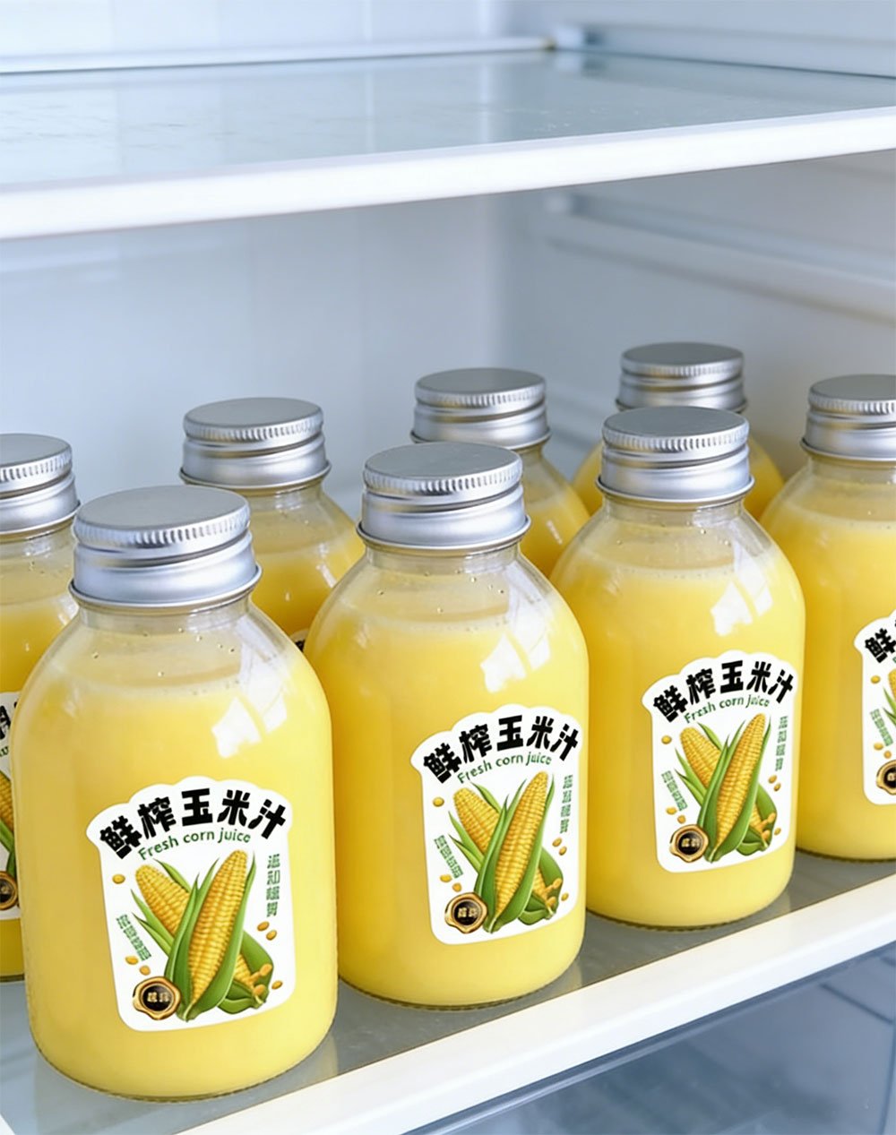 Corn Brand Label