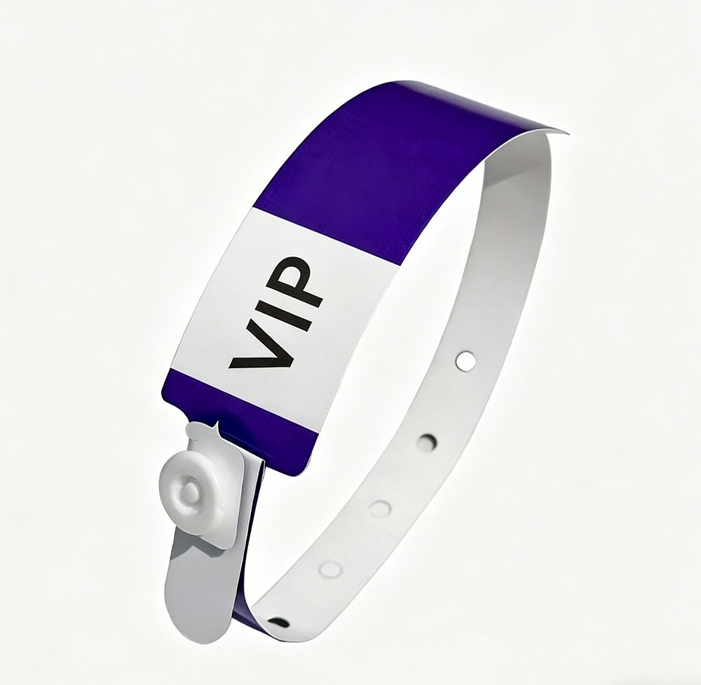 PVC vinyl वीआईपी रिस्टबैंड