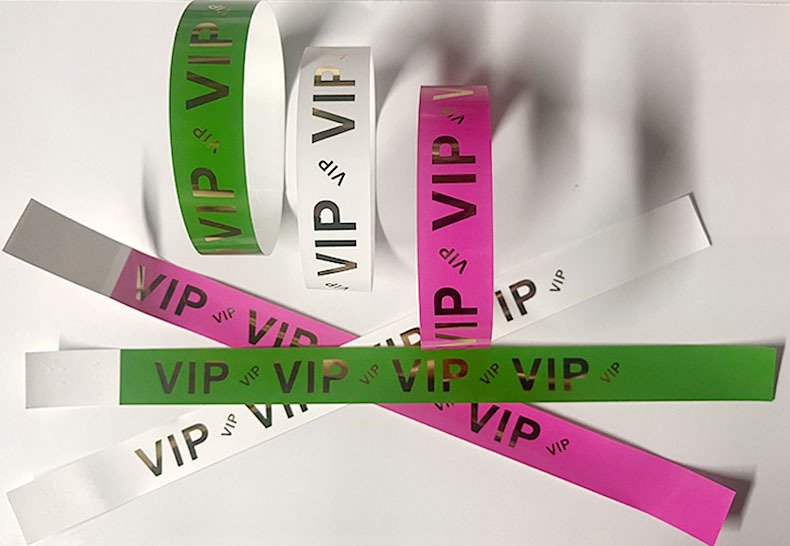 Custom VIP रिस्टबैंड for event